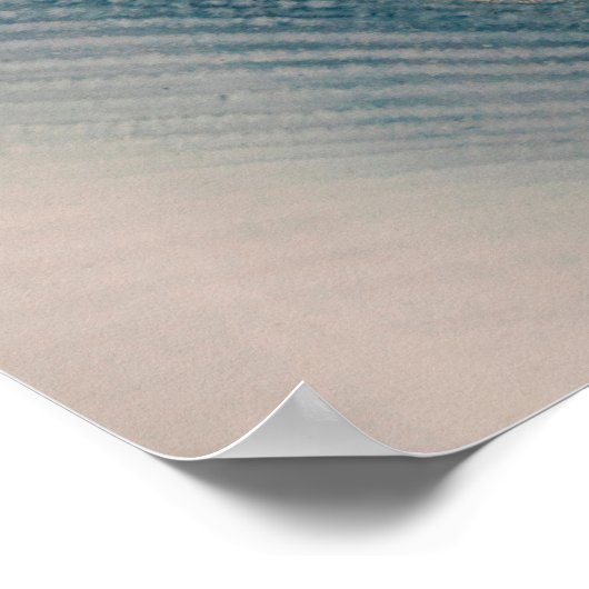 Poster Peinture abstraite de luxe en encre d'alcool (Coin)