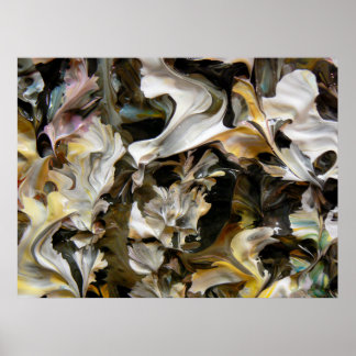 Poster Peinture Abstraite (Détail) #832_B