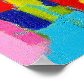 Poster Peinture Abstraite fantastique par Kris Taylor (Coin)