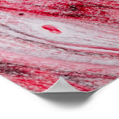 Poster Peinture abstraite multicolore (Coin)