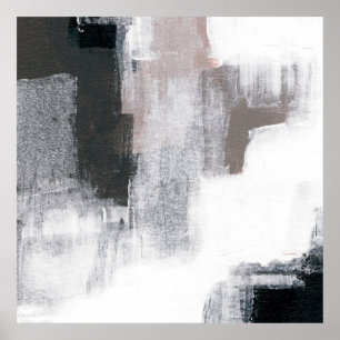Poster Peinture Abstraite. OEuvre d'art tendance peinte à