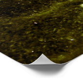 Poster Peinture abstraite verte (Coin)