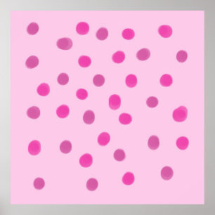 Poster peinture acrylique abstraite