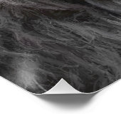 Poster Peinture Affenpinscher - Joli art original chien (Coin)