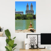 Poster Peinture américaine (Bureau à domicile)