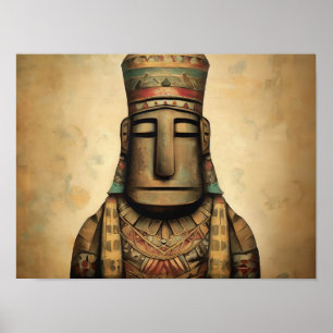 Poster Peinture amérindienne