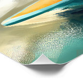 Poster Peinture Anatolie Shepherd Beach Surf (Coin)