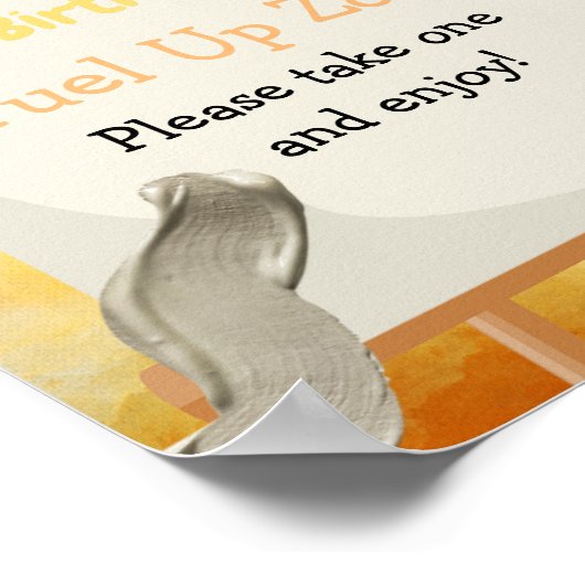 Poster Peinture Anniversaire (Coin)