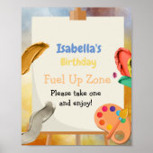 Poster Peinture Anniversaire (Devant)