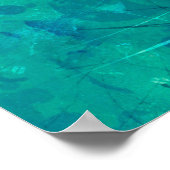 Poster Peinture aquarelle de fond (Coin)