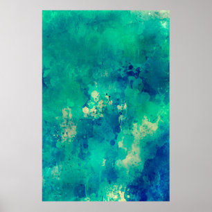 Poster Peinture aquarelle de fond