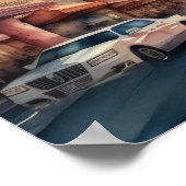 Poster Peinture aquarelle de Gambling Resort City (Coin)