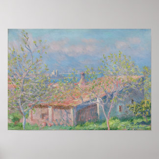 Poster peinture artistique de Claude Monet
