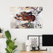 Poster Peinture artistique Edward Munch (Bureau à domicile)