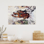 Poster Peinture artistique Edward Munch (Cuisine)