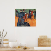 Poster Peinture artistique Edward Munch (Cuisine)