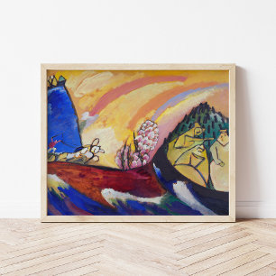 Poster Peinture avec Troïka   Kandinsky