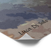 Poster Peinture basse de Smallmouth (Coin)