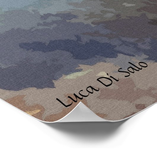 Poster Peinture basse de Smallmouth (Coin)