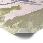 Poster Peinture botanique Abstraite (Coin)