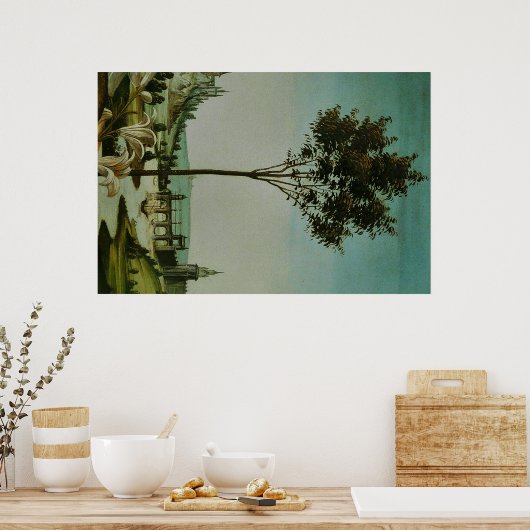 Poster Peinture Botticelli Renaissance (Cuisine)