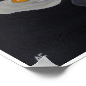 Poster Peinture Broken Then Fried par Alfred Fox (Coin)