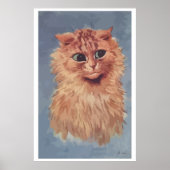 Poster Peinture chat persan n° 6 (Devant)