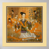 Poster Peinture chinoise ancienne, dames (Devant)