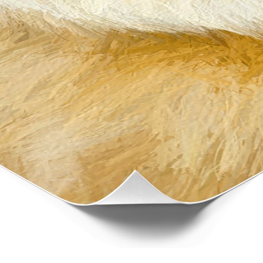 Poster Peinture Chow Chow - Joli art original chien (Coin)