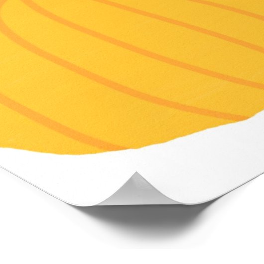 Poster peinture citrouille (Coin)