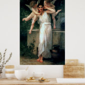 Poster Peinture classique de Bouguereau 1893 - Jeunesse (Cuisine)