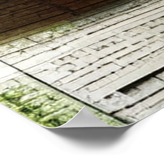 Poster Peinture Collage de chats noirs (Coin)