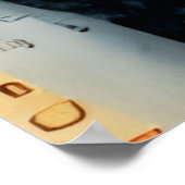 Poster Peinture Collage de chats noirs (Coin)