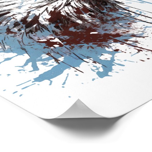 Poster Peinture d'aigle (Coin)