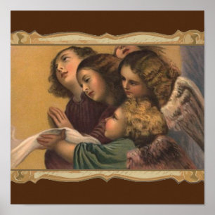 Poster Peinture d'anges