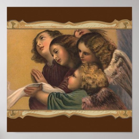Poster Peinture d'anges (Devant)