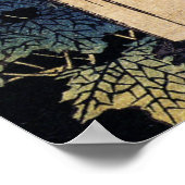 Poster Peinture d'art Hokusai (Coin)