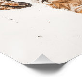 Poster Peinture d'astronaute (Coin)