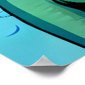 Poster Peinture de bouddha Art pour la méditation et la p (Coin)