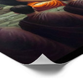 Poster Peinture de bouddha pour la tranquillité (Coin)