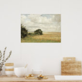 Poster Peinture de campagne anglaise, Paysage Vintage (Cuisine)