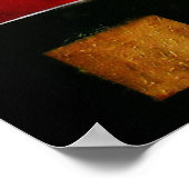 POSTER PEINTURE DE CANVAS D'ART MODERNE ABSTRAITE (Coin)