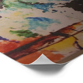 Poster peinture de cezanne - modifiée par Mark Pettinelli (Coin)