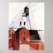 Poster peinture de Charles Demuth, Lancaster (Devant)