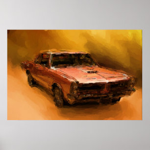 Poster Peinture de chèvre