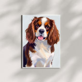 Poster Peinture de chien Cocker Spaniel