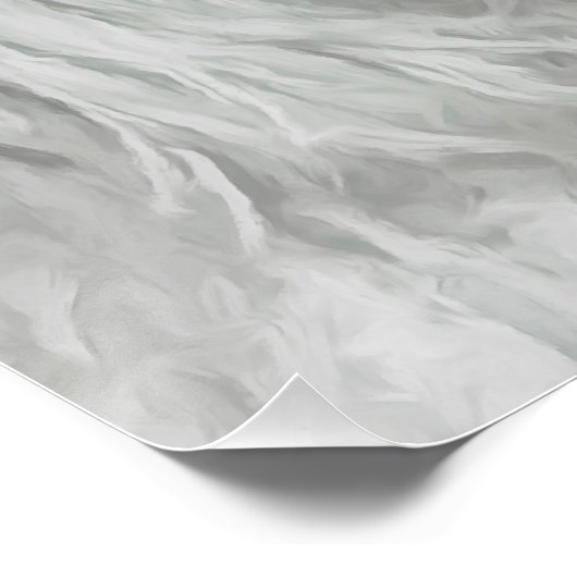 Poster Peinture de chien de berger polonais - Chien d'ori (Coin)