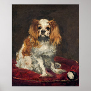 Poster Peinture de chien de Manet