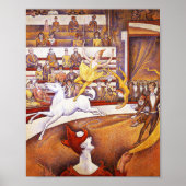 Poster Peinture de cirque par Georges Seurat (Devant)