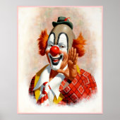 Poster Peinture de clown 2 (Devant)